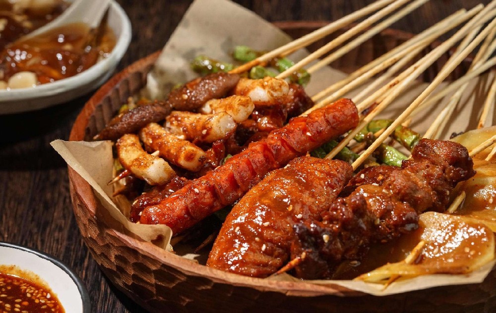 油炸串串